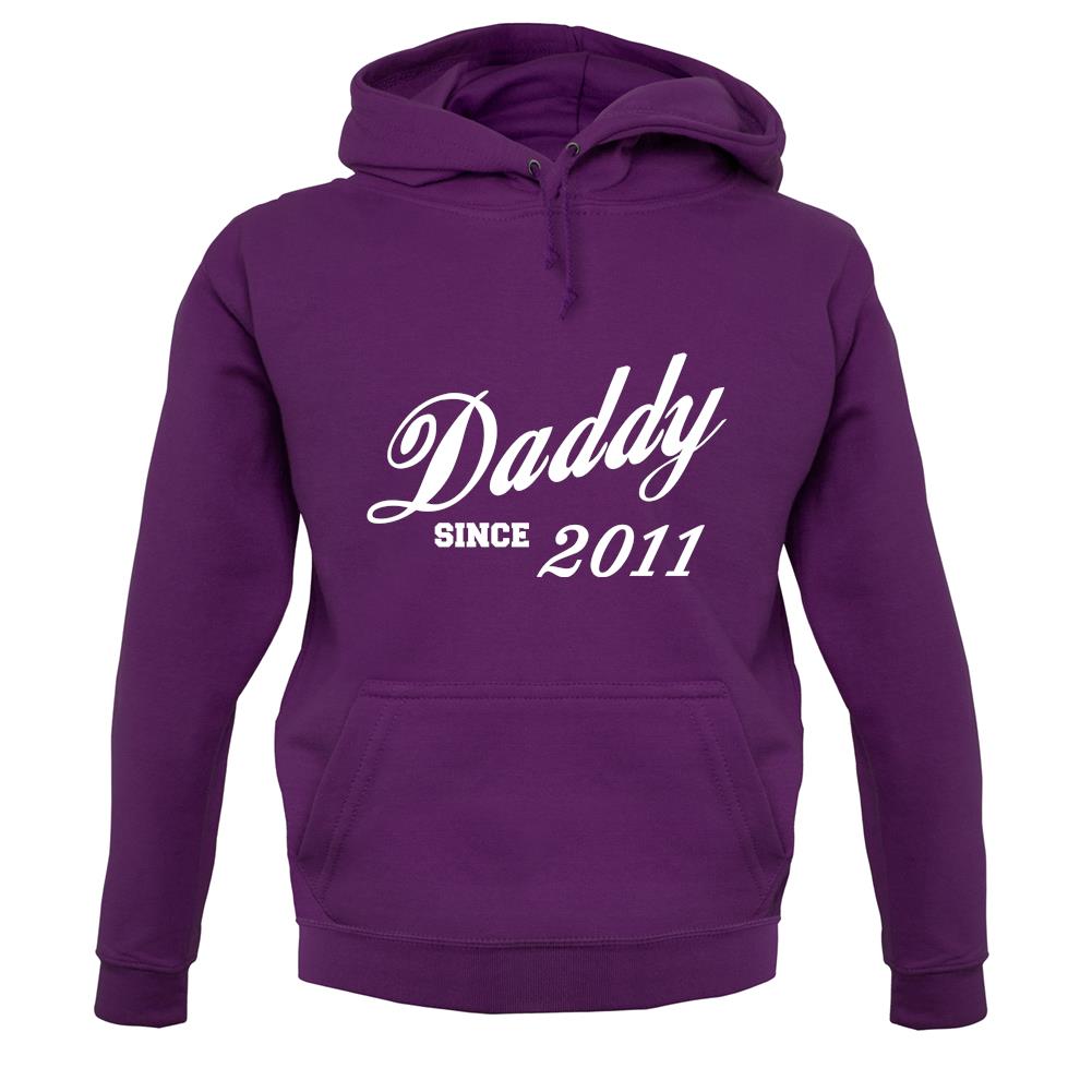 Daddy Since 2011 unisex hoodie