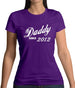 Daddy Since 2012 Womens T-Shirt