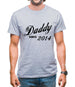 Daddy Since 2014 Mens T-Shirt