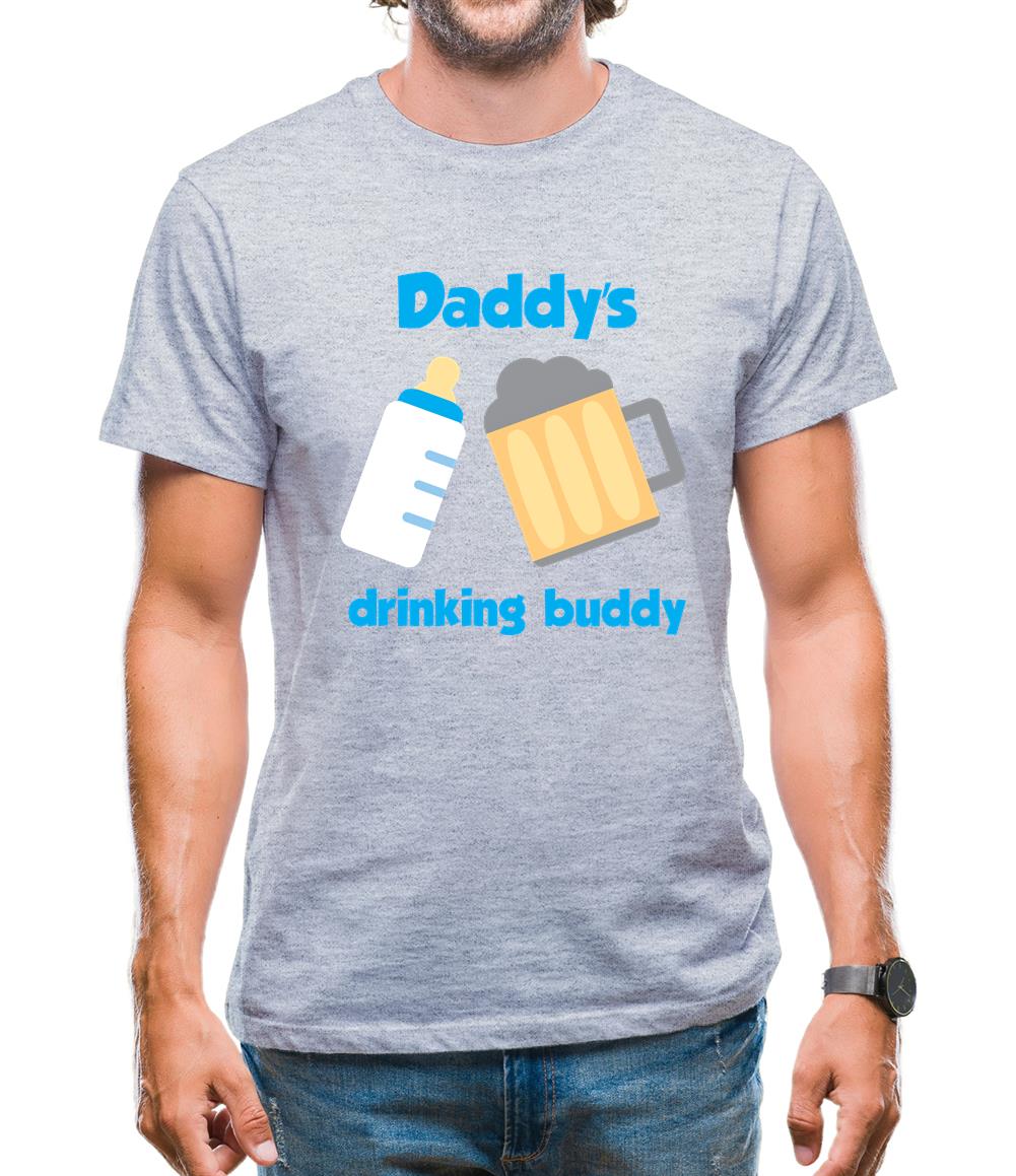 Daddy's Drinking Buddy Mens T-Shirt