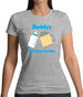 Daddy's Drinking Buddy Womens T-Shirt
