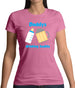Daddy's Drinking Buddy Womens T-Shirt