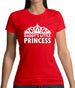 Daddy's Little Princess Womens T-Shirt