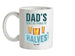 Dad's Don't Do Thing By Halves Ceramic Mug