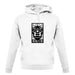 Dark Army Mask unisex hoodie