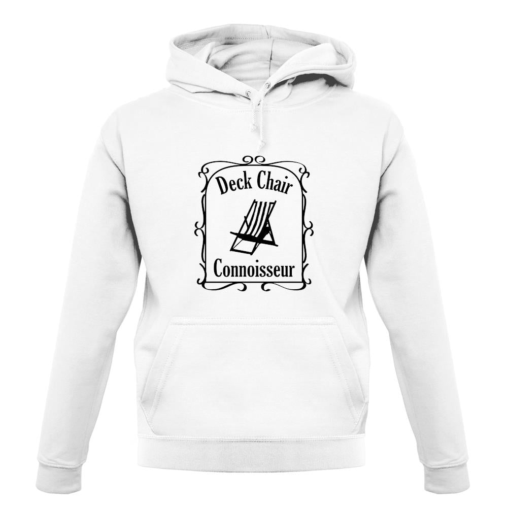 Deck Chair Connoisseur unisex hoodie