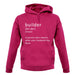 Builder Definition unisex hoodie