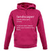 Landscaper Defintion unisex hoodie