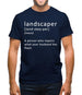 Landscaper Defintion Mens T-Shirt