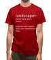 Landscaper Defintion Mens T-Shirt