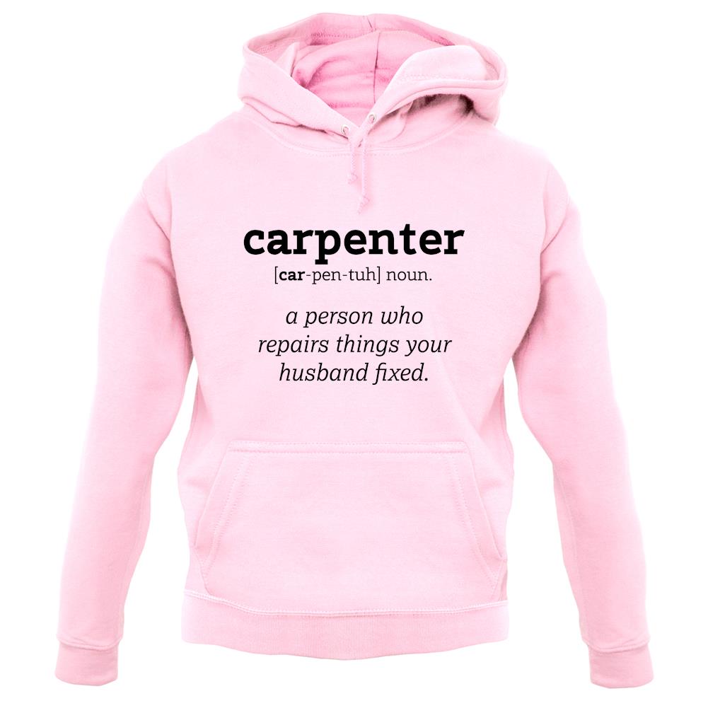 Definition Carpenter unisex hoodie