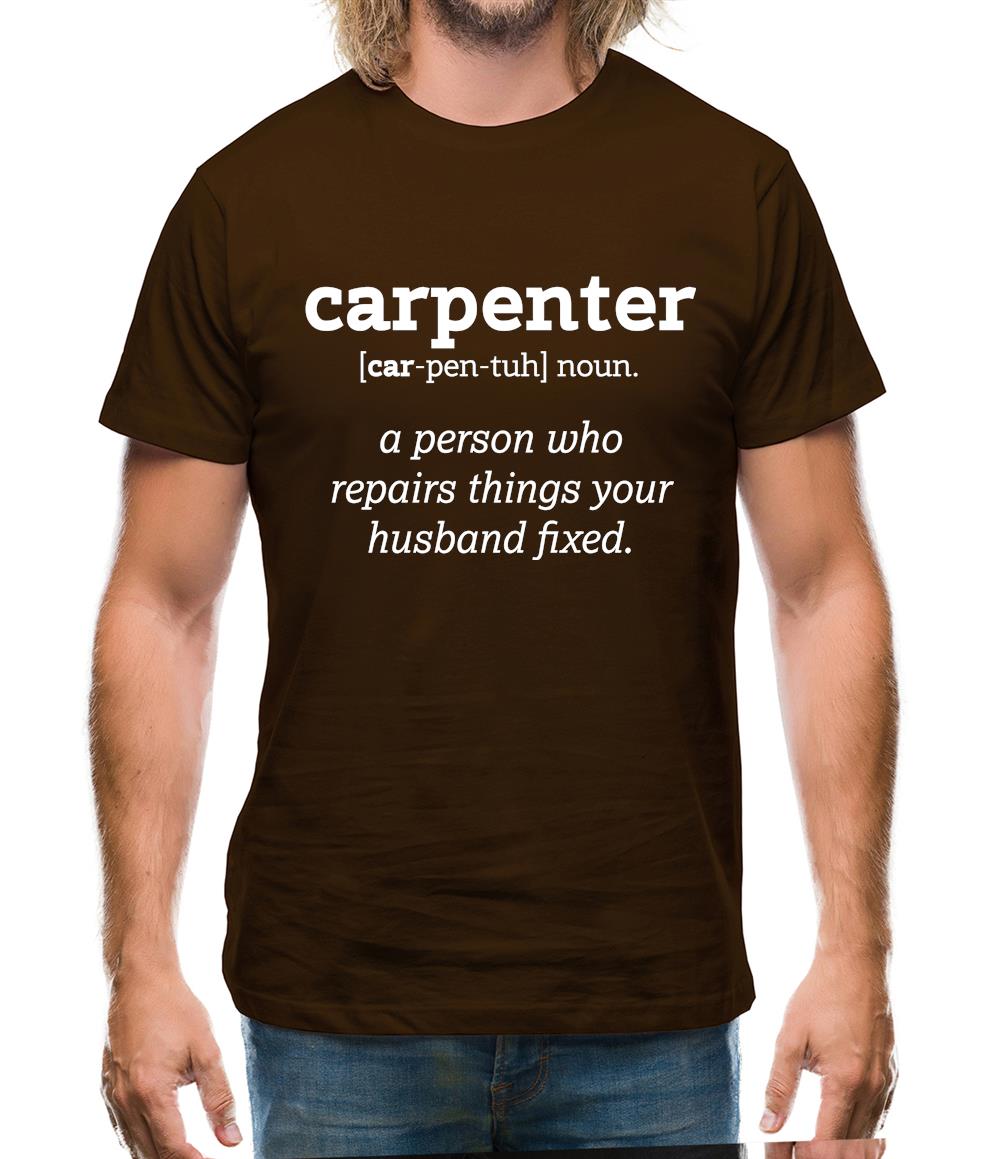Definition Carpenter Mens T-Shirt