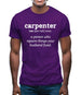 Definition Carpenter Mens T-Shirt