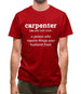 Definition Carpenter Mens T-Shirt