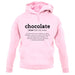 Definition Chocolate unisex hoodie