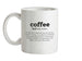 Definition Coffee Ceramic Mug