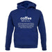 Definition Coffee unisex hoodie