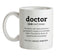 Definition Doctor Ceramic Mug