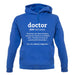 Definition Doctor unisex hoodie