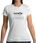 Definition Nutella Womens T-Shirt