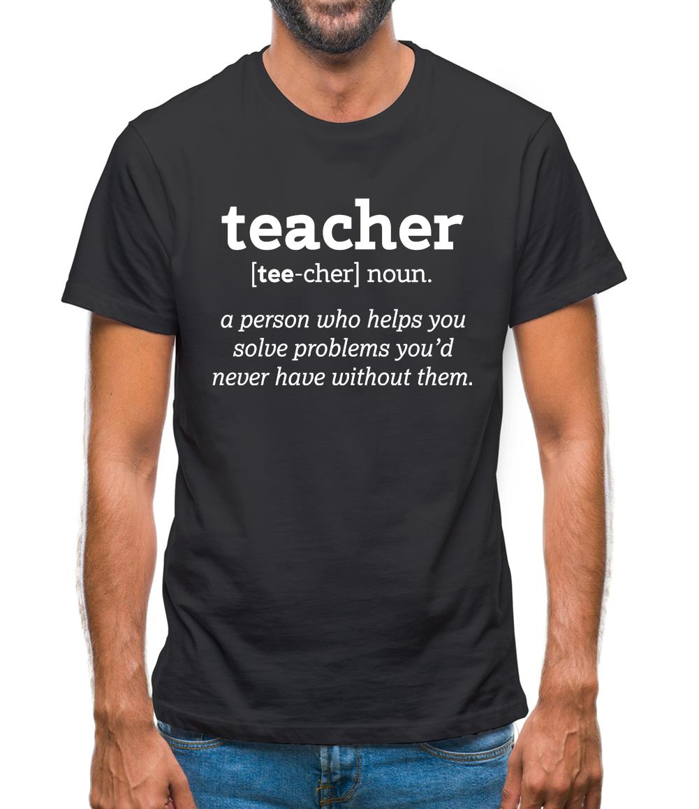 Definition Teacher Mens T-Shirt