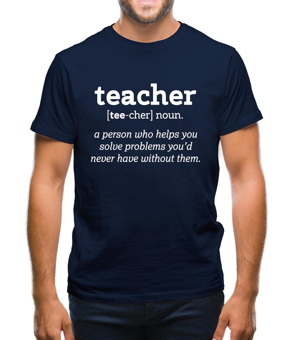 Definition Teacher Mens T-Shirt