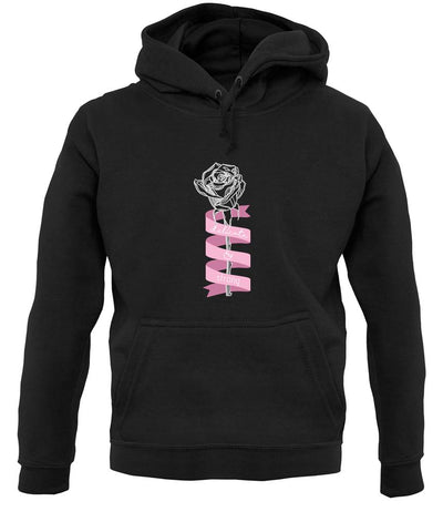 Delicate and Strong unisex hoodie