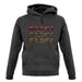 Deloreon Time Machine Circuits unisex hoodie