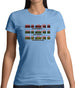 Deloreon Time Machine Circuits Womens T-Shirt