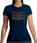 Deloreon Time Machine Circuits Womens T-Shirt
