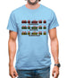 Deloreon Time Machine Circuits Mens T-Shirt