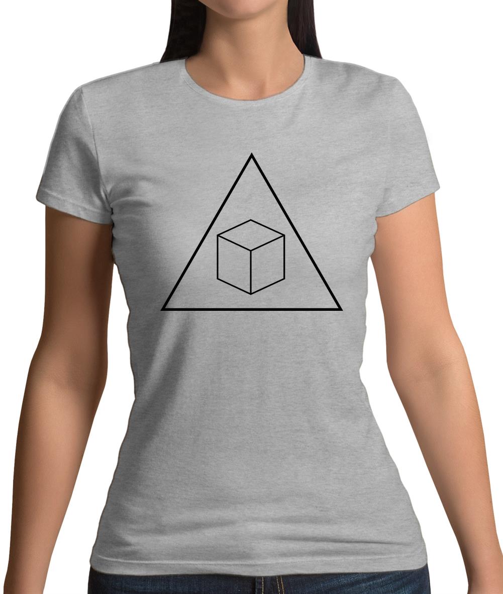 Delta Cube Womens T-Shirt