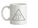 Delta Cube Ceramic Mug