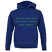 Did You See That Ludicrous Display unisex hoodie