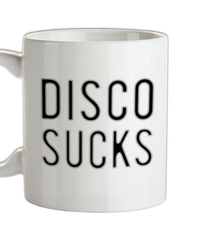 Disco Sucks Ceramic Mug