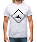 Diver Shark Sign Mens T-Shirt