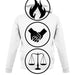 Faction Symbols unisex hoodie