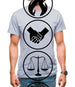 Faction Symbols Mens T-Shirt