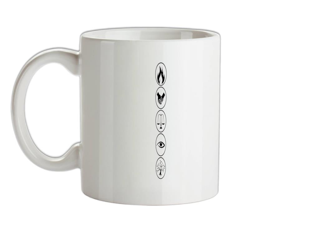 Faction Symbols Ceramic Mug