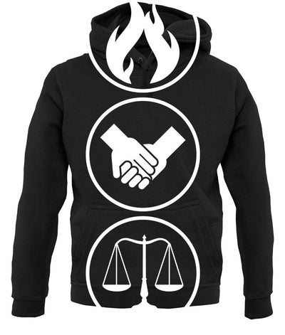 Faction Symbols unisex hoodie