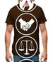 Faction Symbols Mens T-Shirt