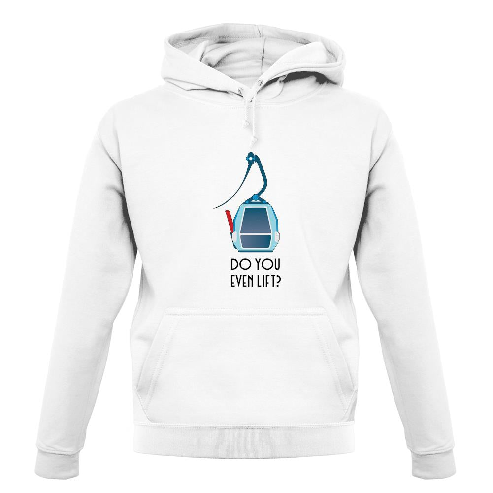 Do You Even Ski Lift unisex hoodie