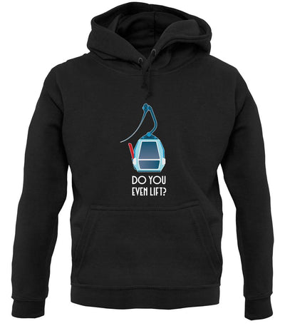 Do You Even Ski Lift unisex hoodie