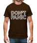 Don't Panic Mens T-Shirt