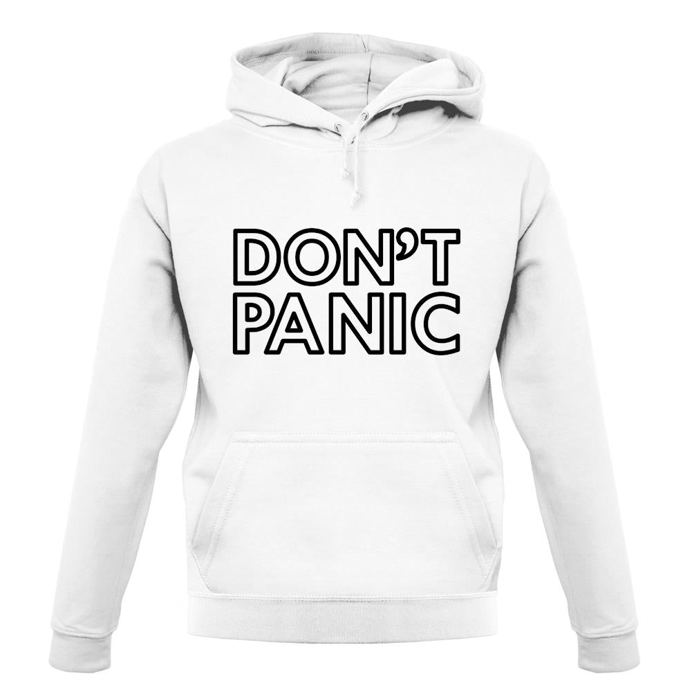Don't Panic unisex hoodie