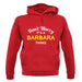 Don't Worry It's a BARBARA Thing! unisex hoodie