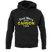 Don't Worry It's a CARSON Thing! unisex hoodie