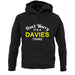 Don't Worry It's a DAVIES Thing! unisex hoodie