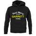 Don't Worry It's a GARRETT Thing! unisex hoodie