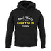 Don't Worry It's a GRAYSON Thing! unisex hoodie
